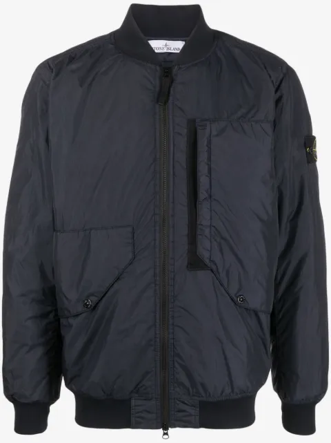 Stone Island Bomberjacke mit Kontrasteinsätzen