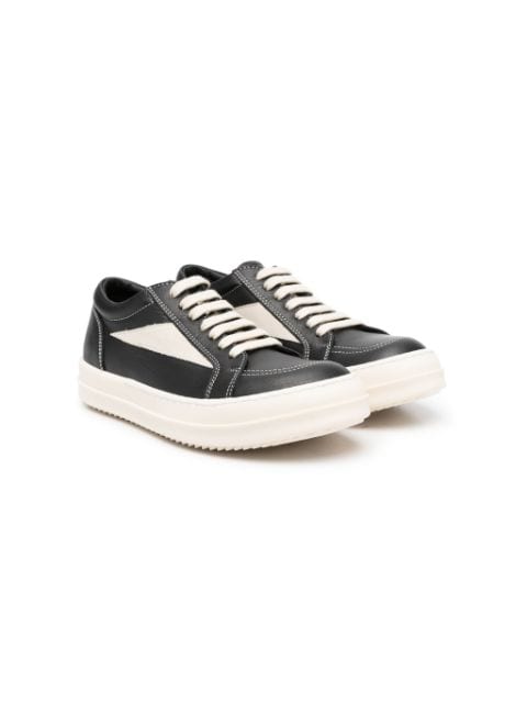 Rick Owens Kids Luxor leather sneakers