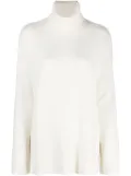 P.A.R.O.S.H. drop-shoulder crew-neck jumper - White