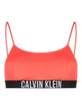 Calvin Klein bralette-style bikini top - Red