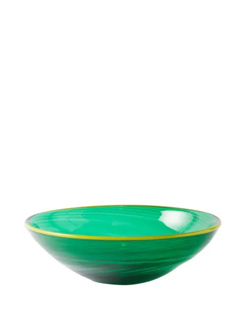 La DoubleJ spiral-effect Murano glass bowl (25,6cm)