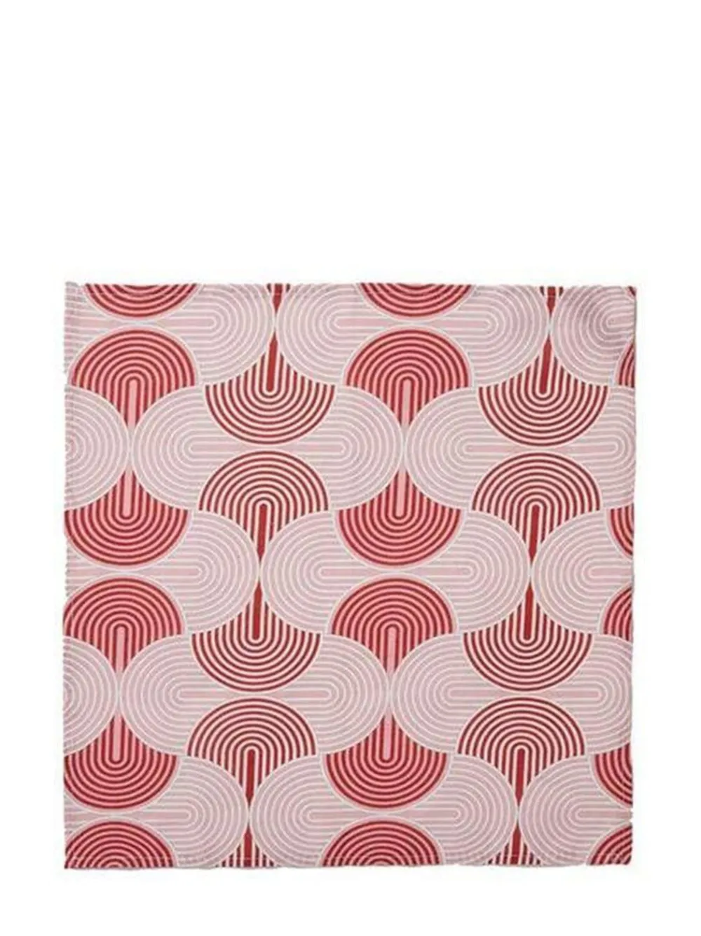 La Doublej Slinky Rosso Linen Napkins (set Of Six) In Red