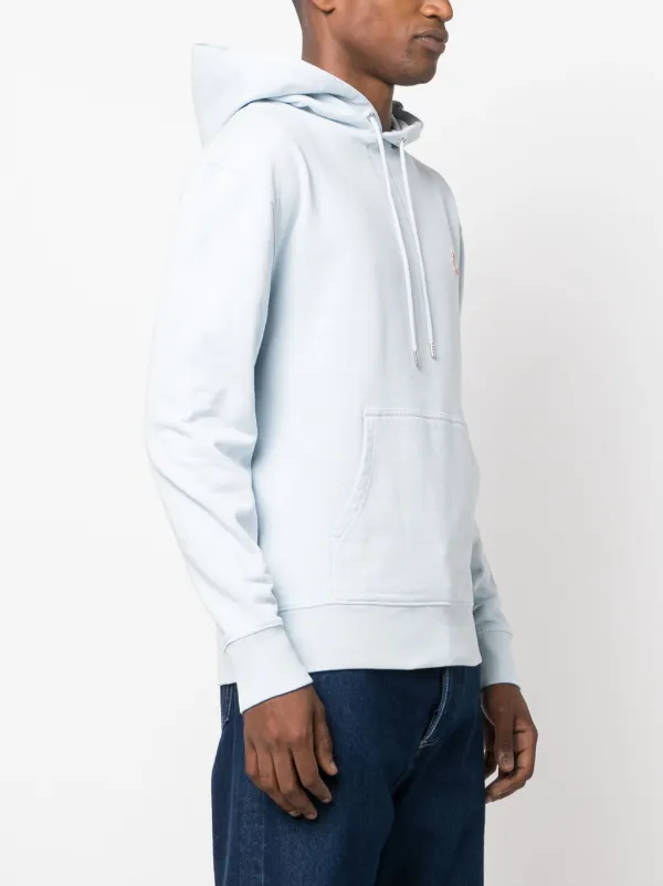 スウェット・トレーナー MAISON KITSUNE 'Chillax Fox' hoodie Blue Maison Kitsuné Chillax Fox-motif Cotton Hoodie | Blue
