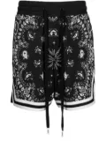 Haculla paisley-print basketball shorts - Black