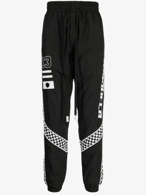 Haculla Racer Overload logo-print track pants