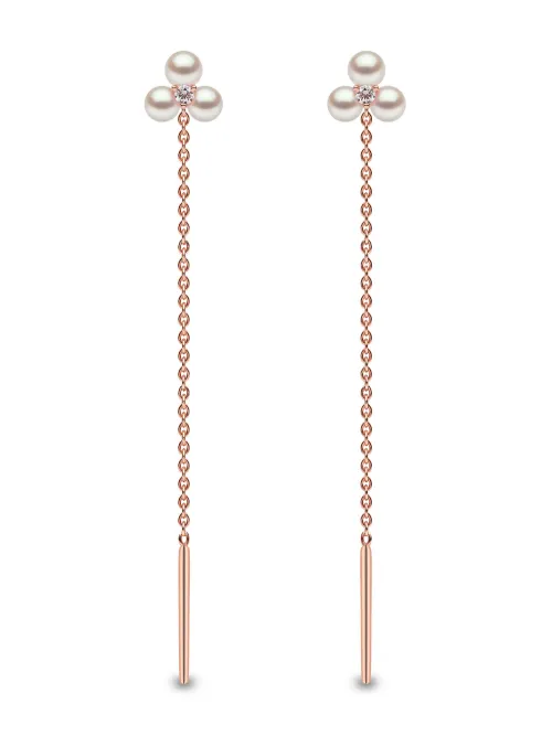 Boucles d'oreilles en or 18ct pavées de diamants - Yoko London - Modalova