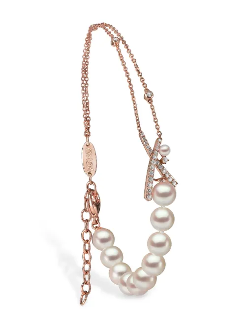 Bracelet en or 18ct pavé de diamants - Yoko London - Modalova
