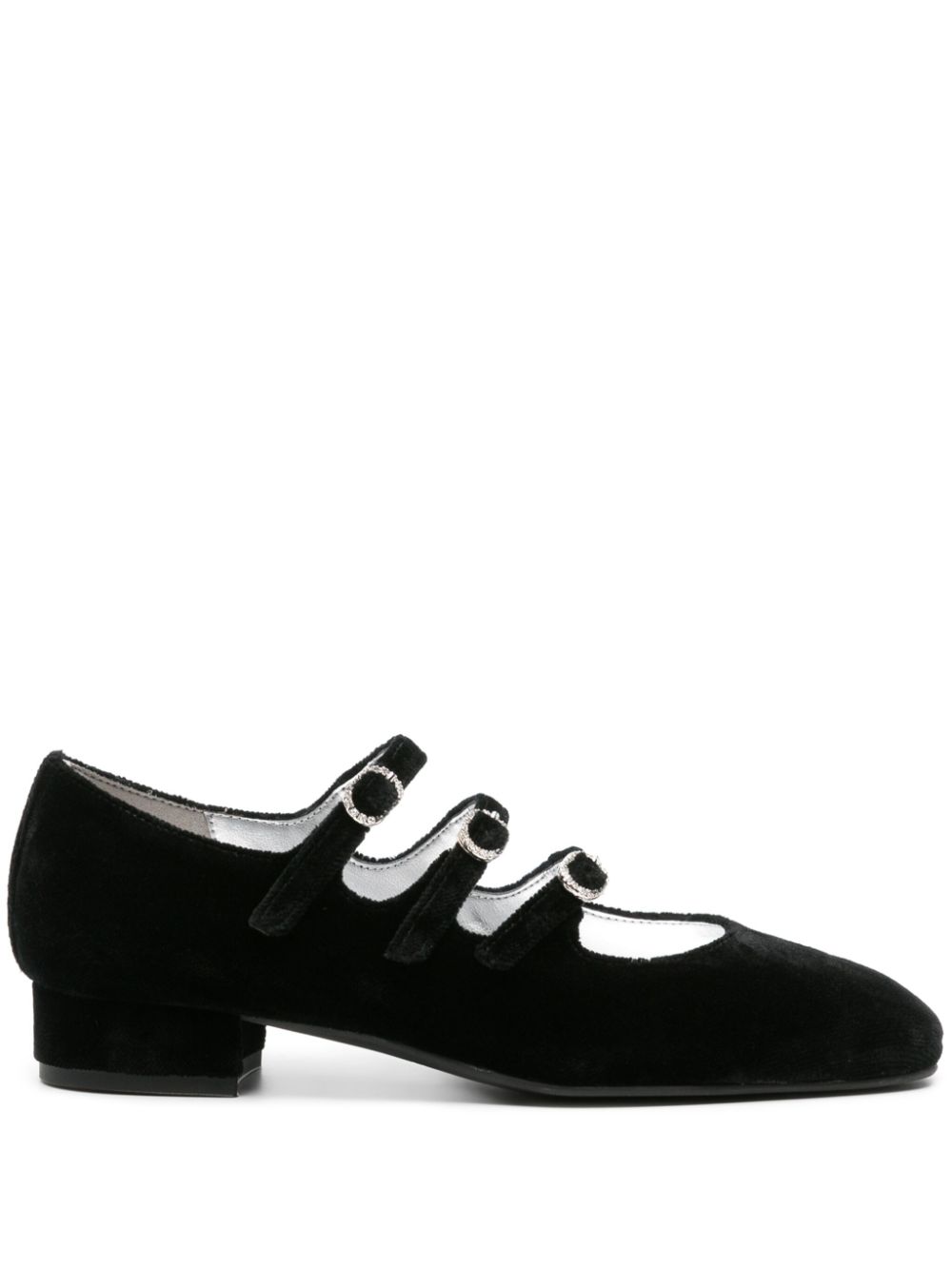 Carel Paris Ariana 25mm suede pumps Black