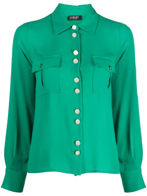 LIU JO long-sleeve button-down shirt