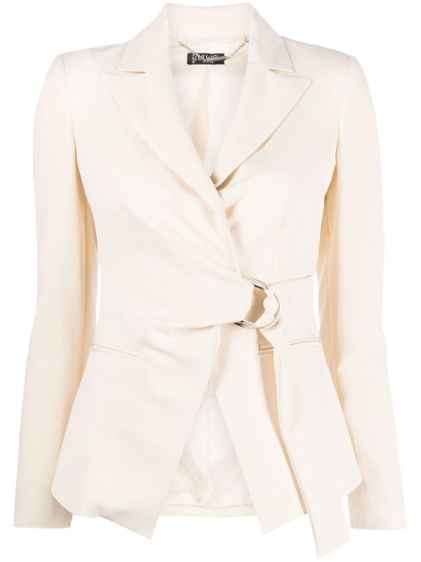 Belted on sale wrap blazer