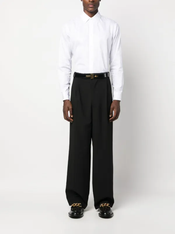 Versace バロッコ ジャカード シャツ | ホワイト | FARFETCH JP