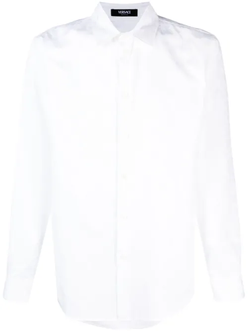 T-shirt à motif Barocco en jacquard - Versace - Modalova