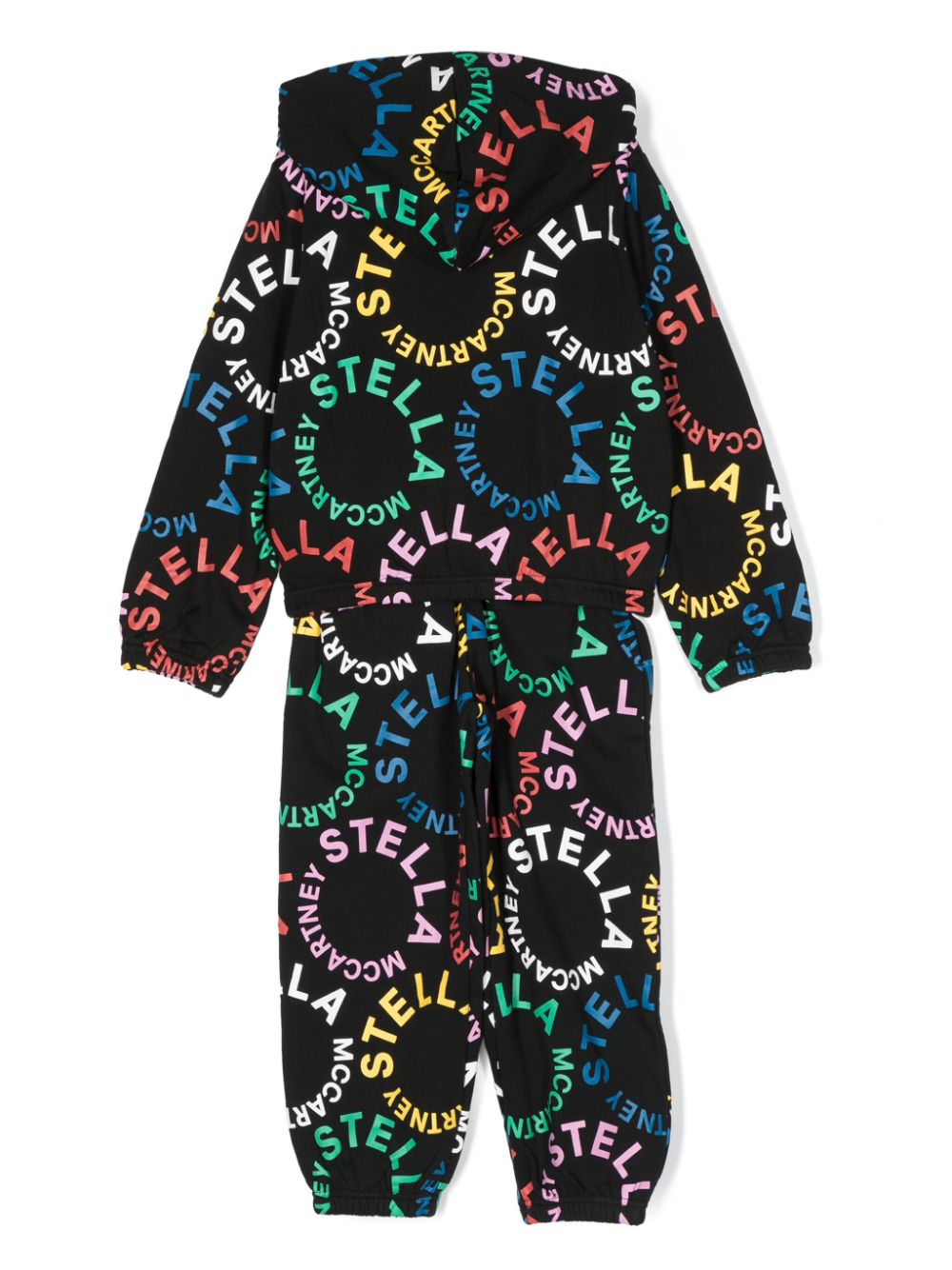 Stella McCartney Kids Circular Logo-print tracksuit set - Zwart