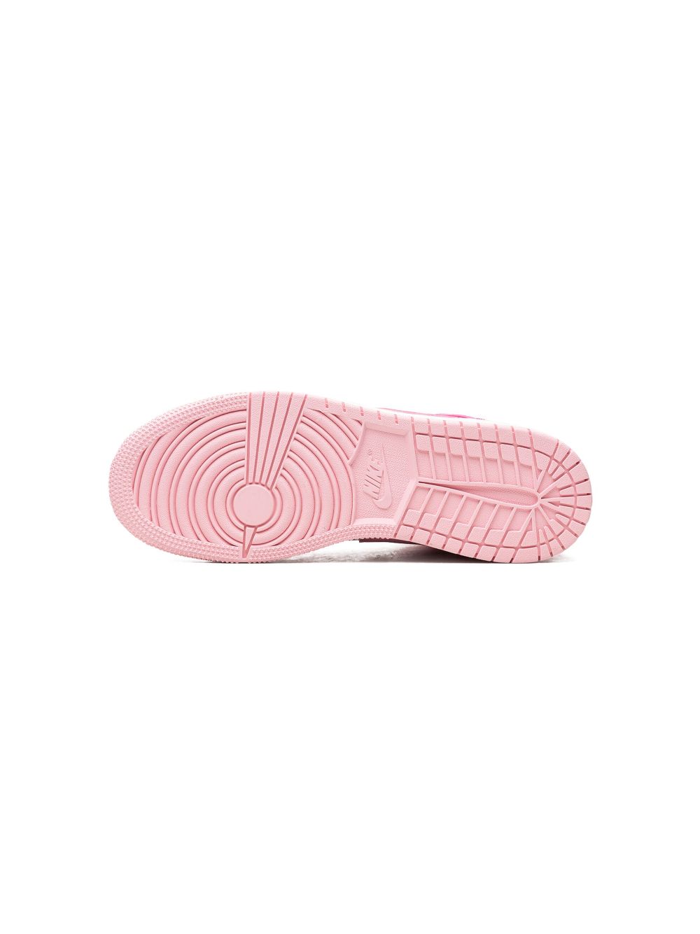 Shop Jordan Air  1 Mid "fierce Pink" Sneakers