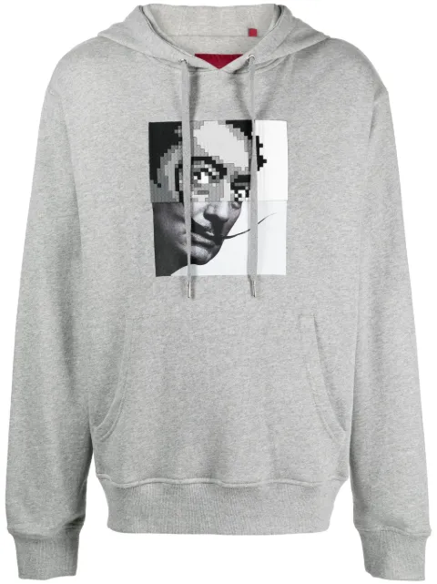 Mostly Heard Rarely Seen 8-Bit Dolly graphic-print cotton hoodie