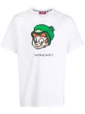 Mostly Heard Rarely Seen 8-Bit Feeling Lucky cotton T-shirt - White