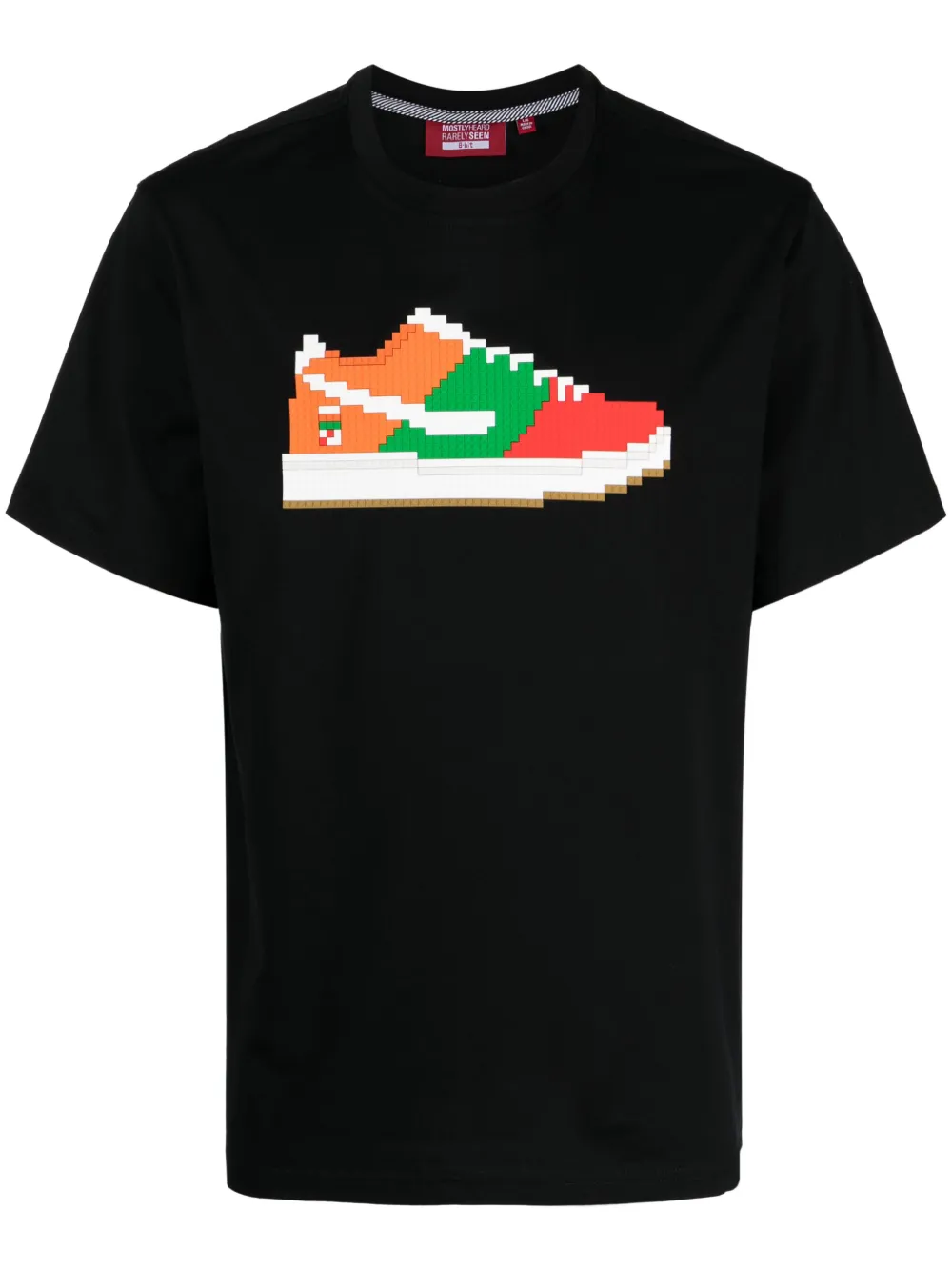 Mostly Heard Rarely Seen 8-bit Convenience Sneakers Cotton T-shirt In Black