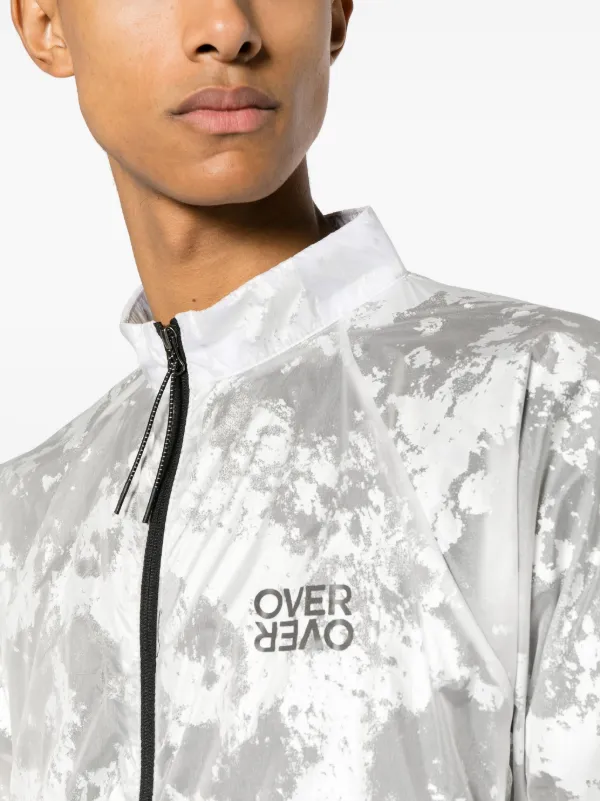 OVER OVER Chaqueta De Ch ndal Con Estampado Brillante Farfetch