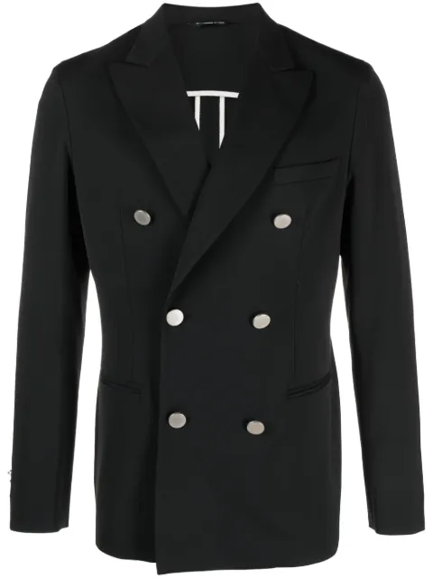 Tonello peak-lapels double-breasted blazer