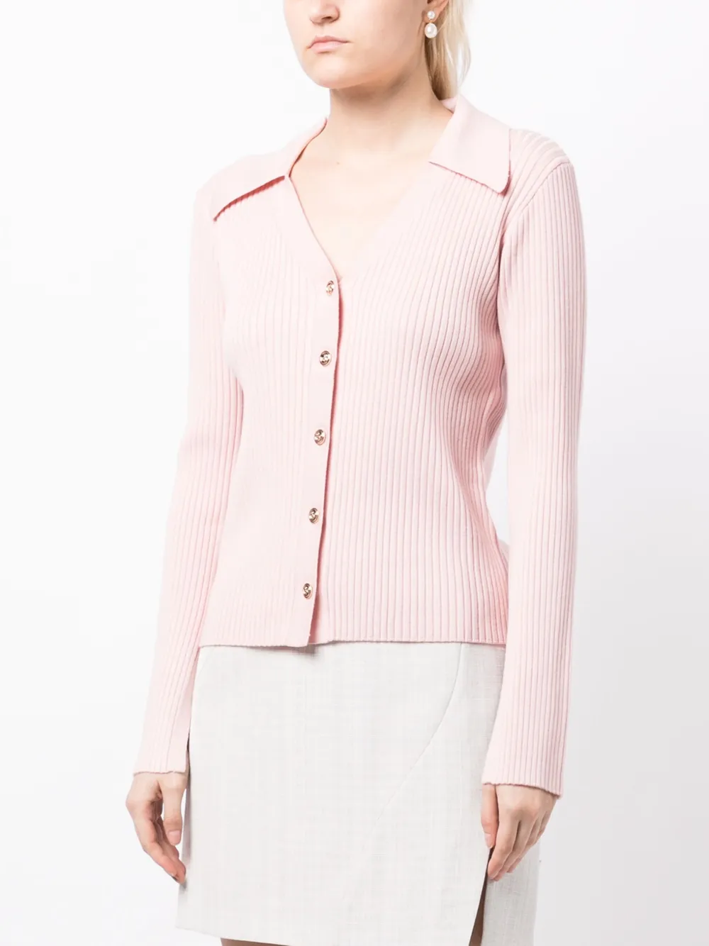 Theory 2024 pointelle cardigan