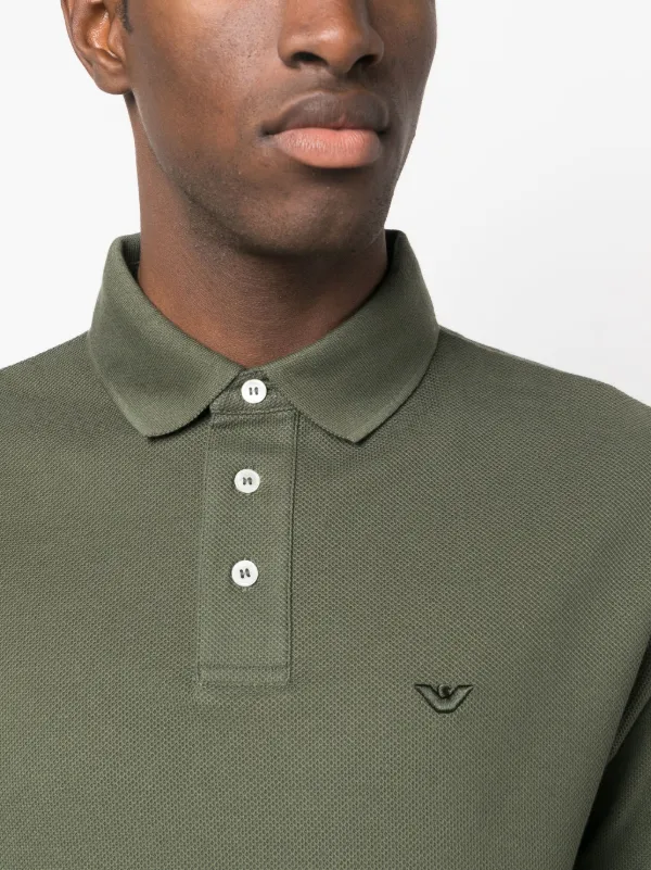 Grey on sale armani polo