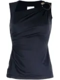 Acler Summerston ring-embellished top - Blue