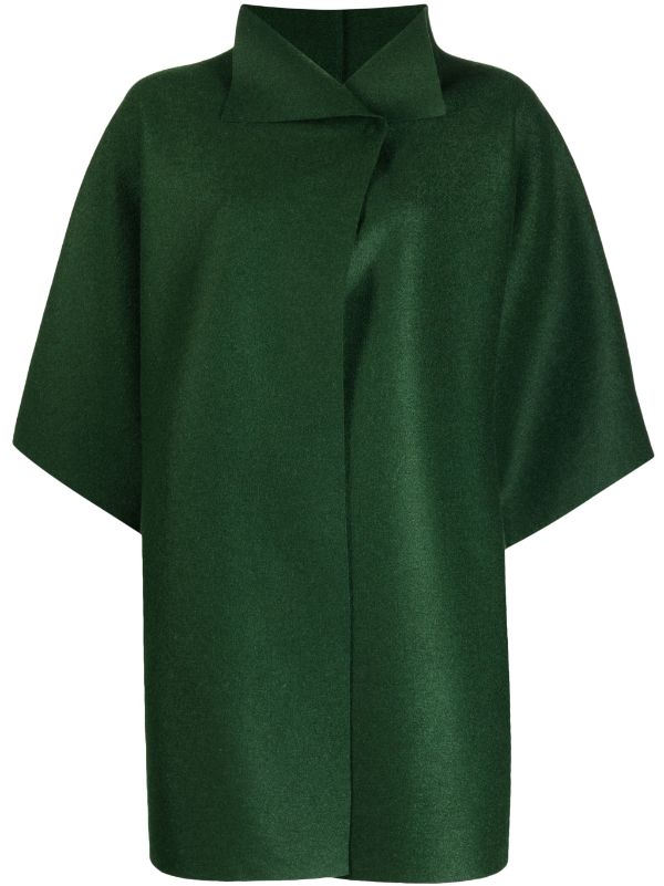 Harris Wharf London Kimono Mantle Wool Coat - Farfetch