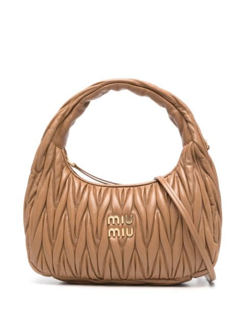 WorldpiweekShops UK, Miu Miu leather crystal-embellished sandals, Miu Miu  Shoulder Bags