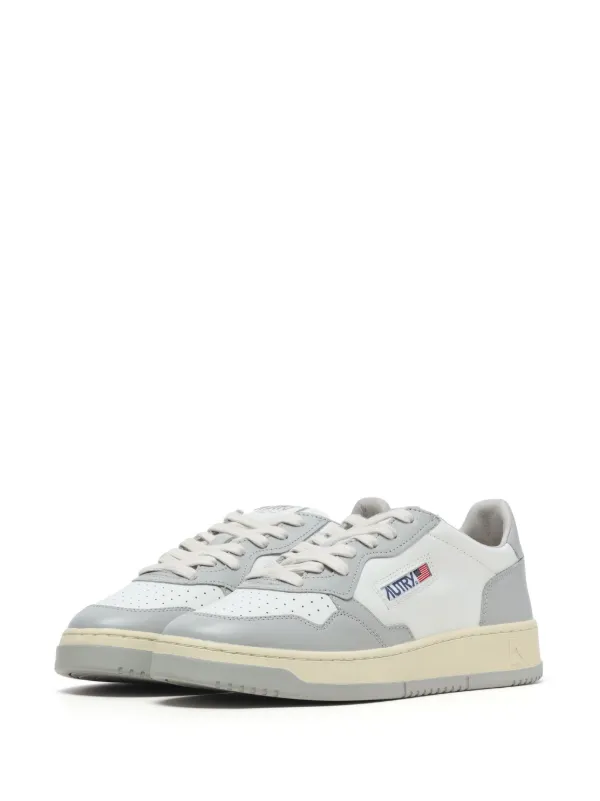 Autry Medalist two-tone Sneakers | Grey | FARFETCH