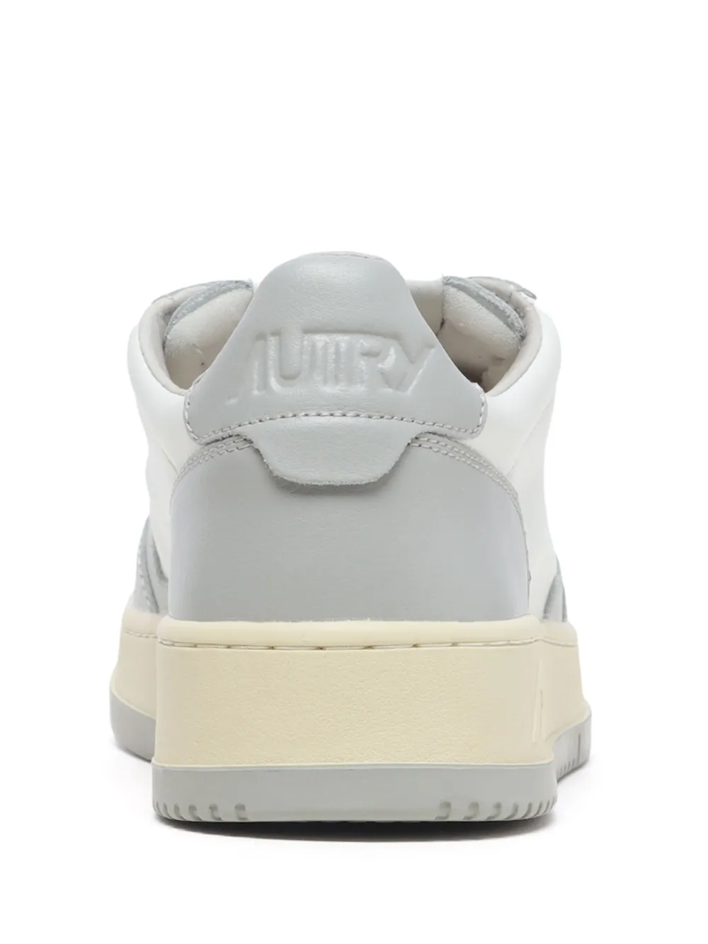 Autry Logo Low Woman Sneakers In Gray