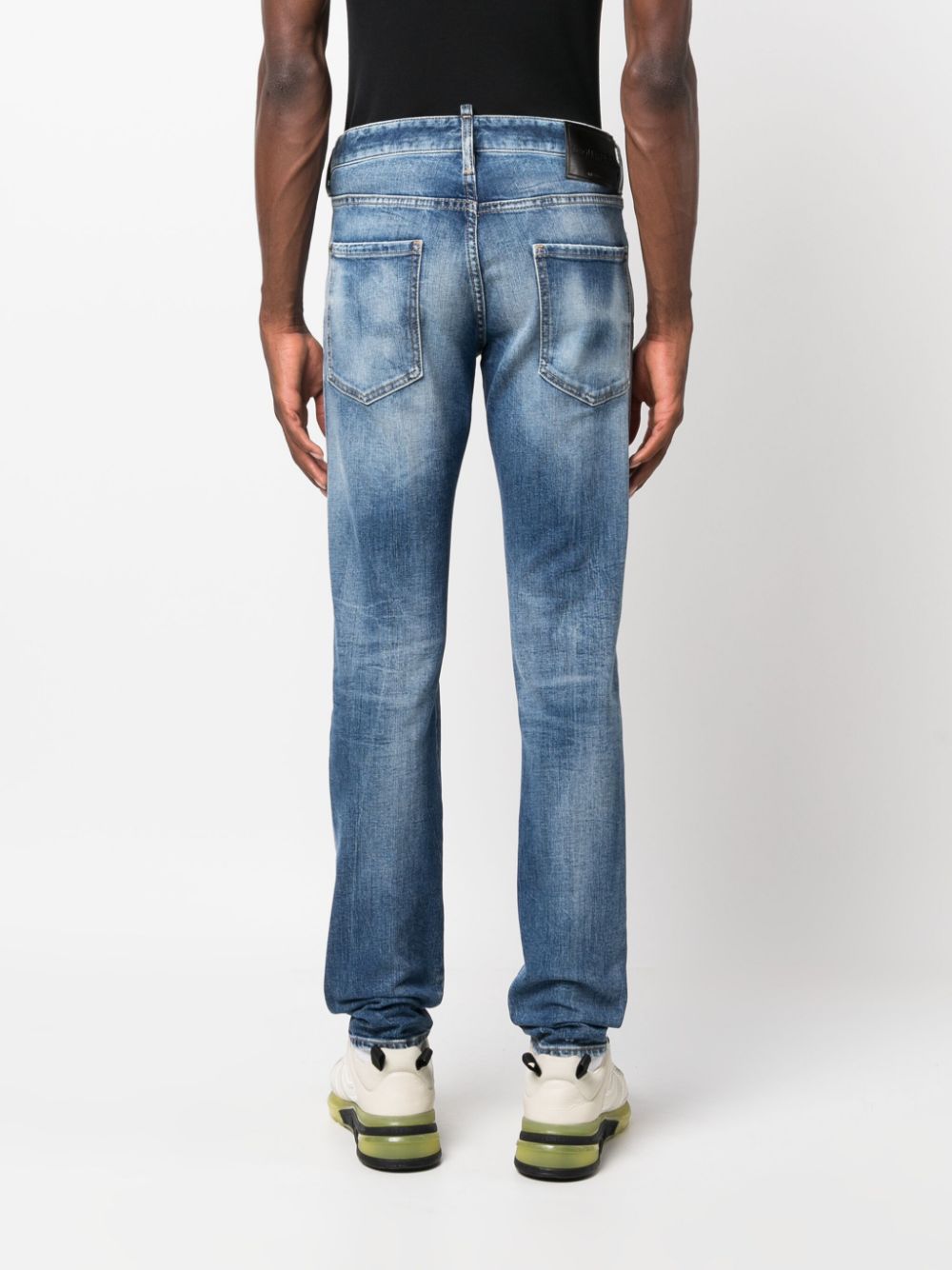 DSQUARED2 Icon-print slim-cut jeans Men