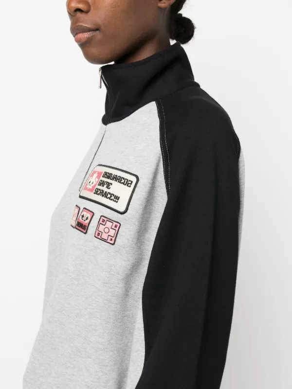 Dsquared2 patch jumper best sale