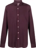 Boglioli long-sleeve buttoned shirt - Red