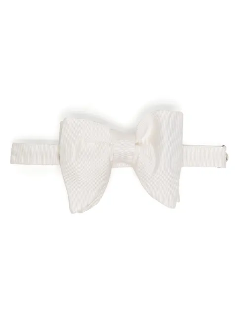 TOM FORD textured silk bow tie 