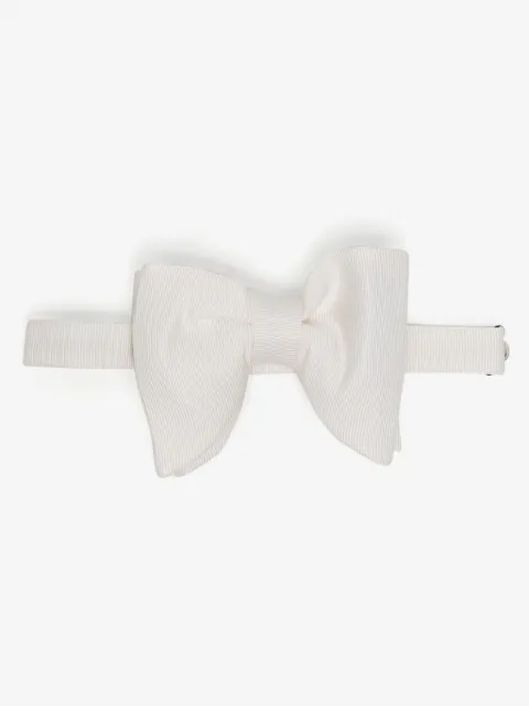 TOM FORD textured silk bow tie