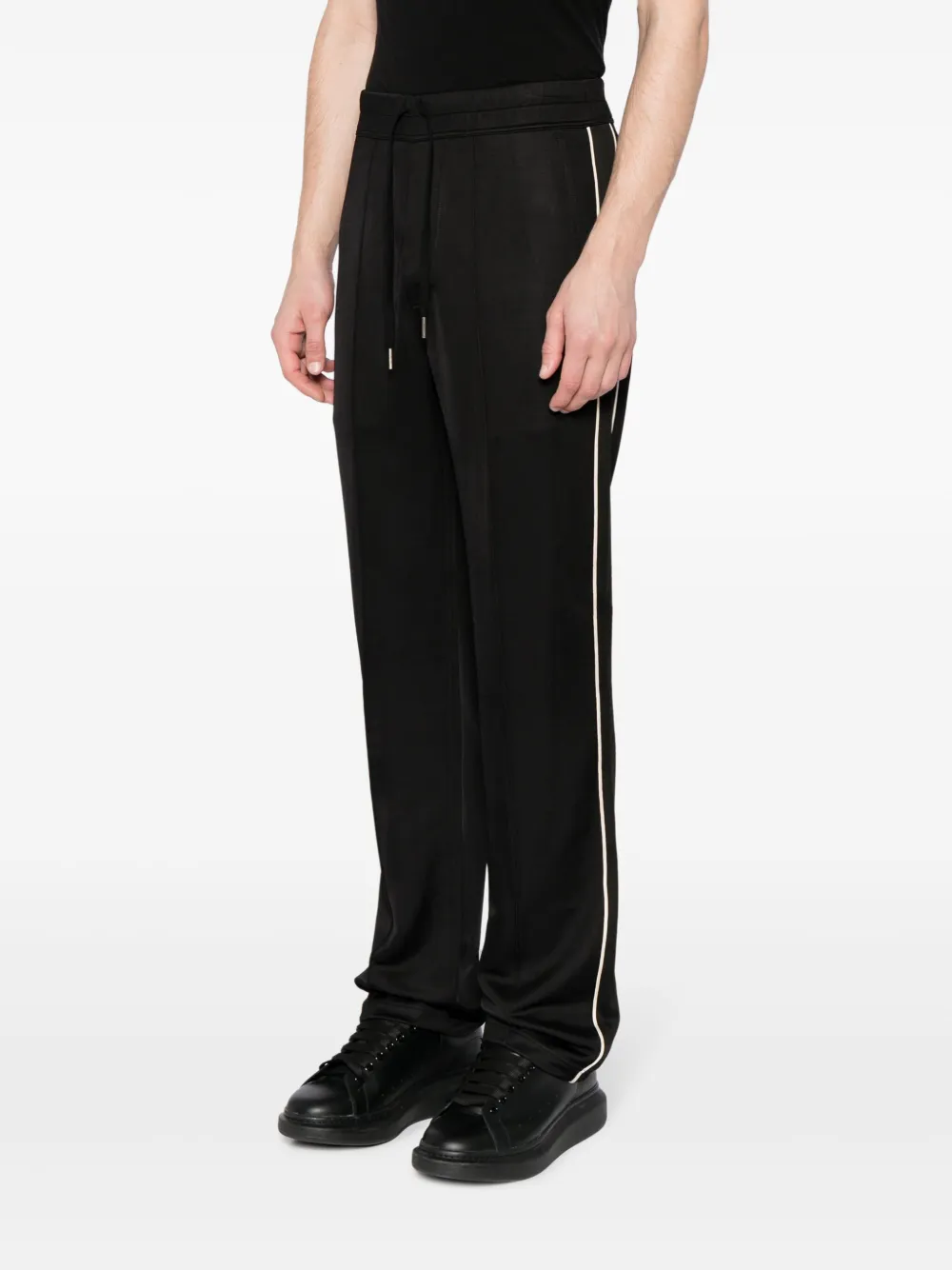 Cheap TOM FORD stripe-detail cotton track pants Men