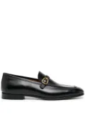 TOM FORD Martin woven-strap leather loafers - Black