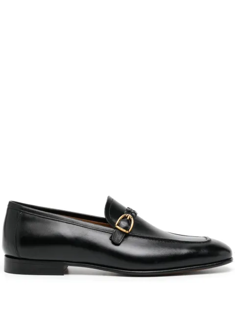 TOM FORD Martin woven-strap leather loafers