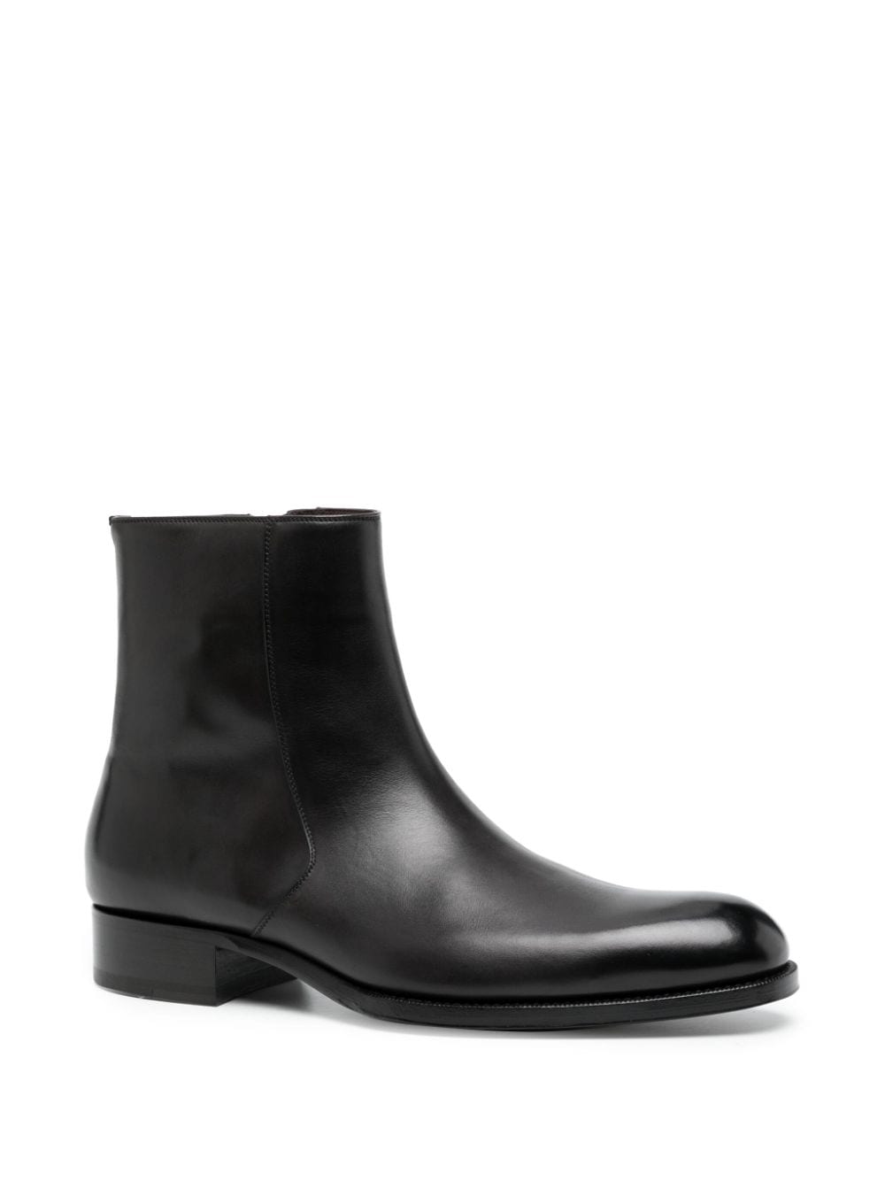 TOM FORD Edgar leather ankle boots - Bruin