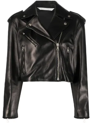 【PALM ANGELS】BIG Sale★CROPPED レザージャケット Palm Angels Leather jacket | Men's Clothing | Vitkac