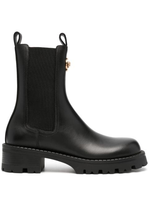 Versace Alia leather Chelsea boots