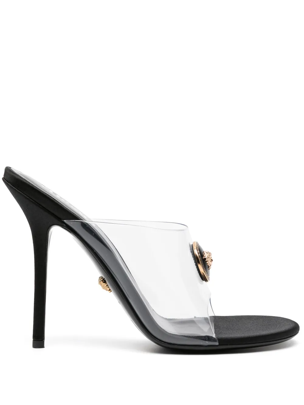 Versace Alia 120mm Mules In Black