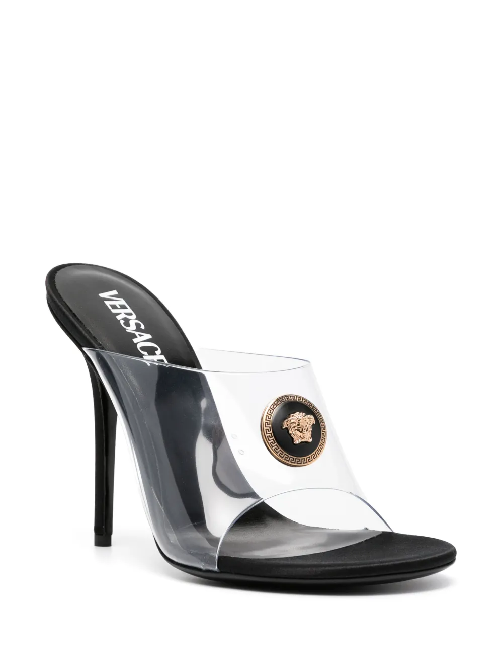 Versace Vagabond stiletto mules - Zwart