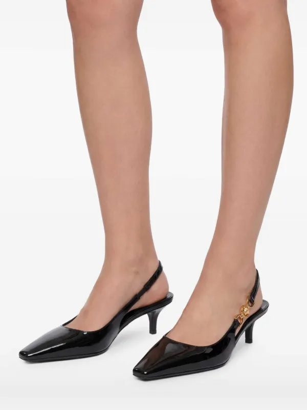 Versace Medusa '95 Slingback Pumps | Black | FARFETCH