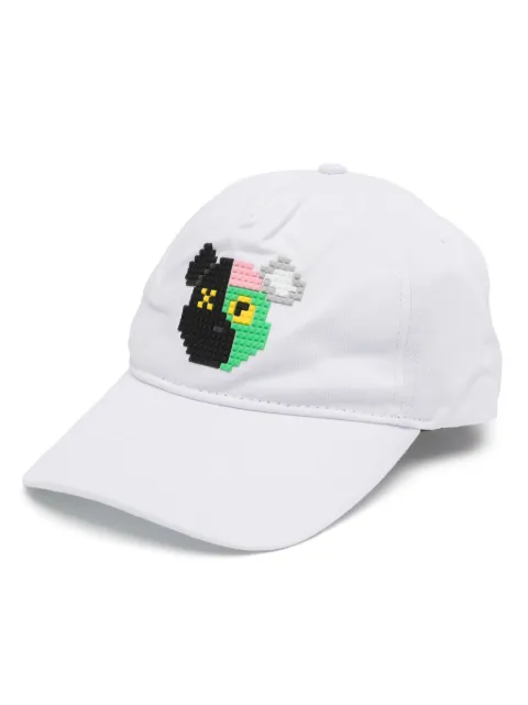 Mostly Heard Rarely Seen 8-Bit 2 Face Bear baseball cap