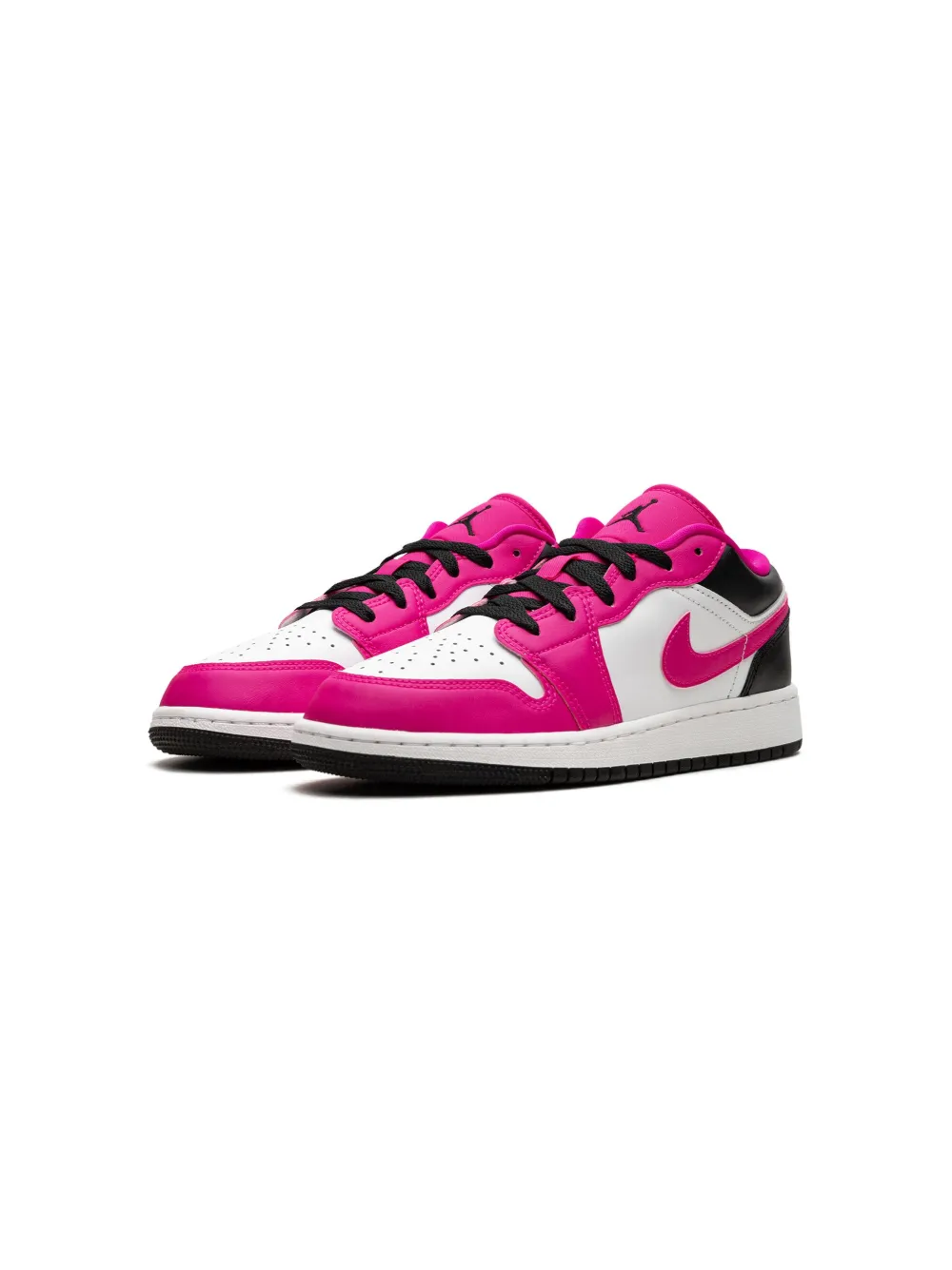 Shop Jordan Air  1 Low "fierce Pink" Sneakers