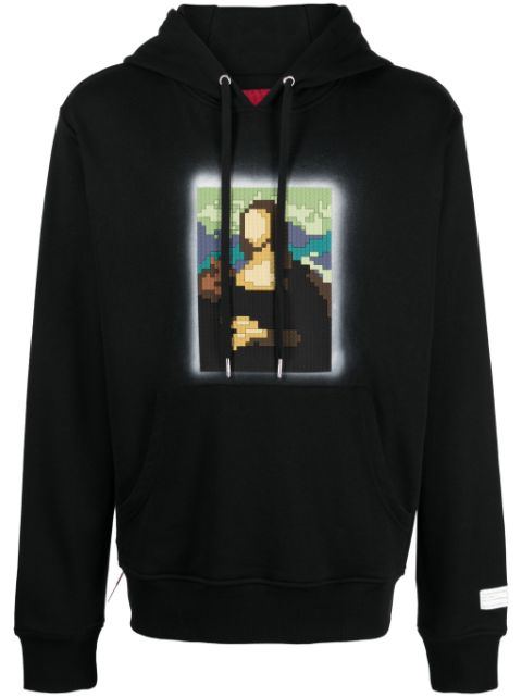 Mostly Heard Rarely Seen 8-Bit The Most Famous Lady graphic-print cotton hoodie