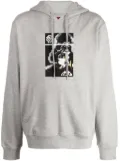 Mostly Heard Rarely Seen 8-Bit War In The Stars graphic-print hoodie - Grey