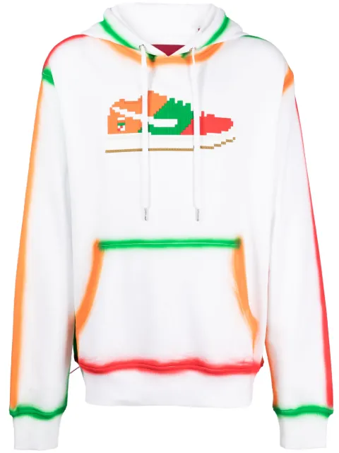 Mostly Heard Rarely Seen 8-Bit Convenience Sneak graphic-print cotton hoodie