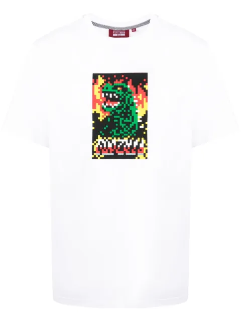 Mostly Heard Rarely Seen 8-Bit The Monster Attacks cotton T-shirt